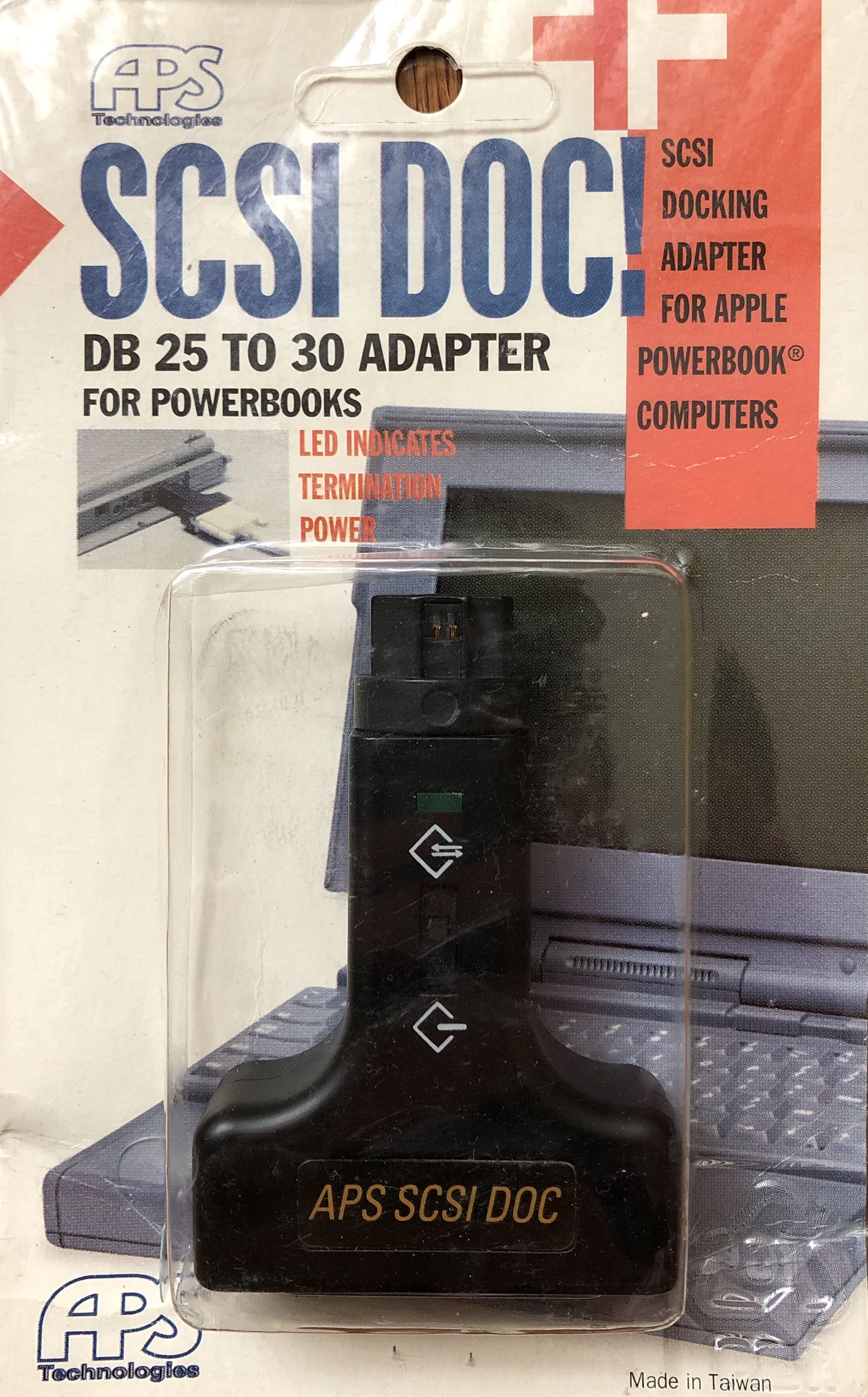 SCSIディスクモード： PowerBook G3 PDQとPowerbook180を繋ぐ