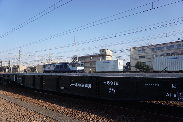 EF64 1052牽引  酒折ロングチキ工臨 他6