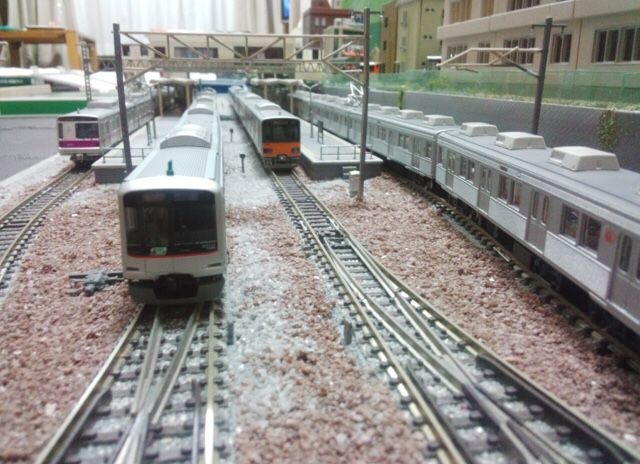 TOMIXミニホームセットが新しいジオラマでレイアウトして使える