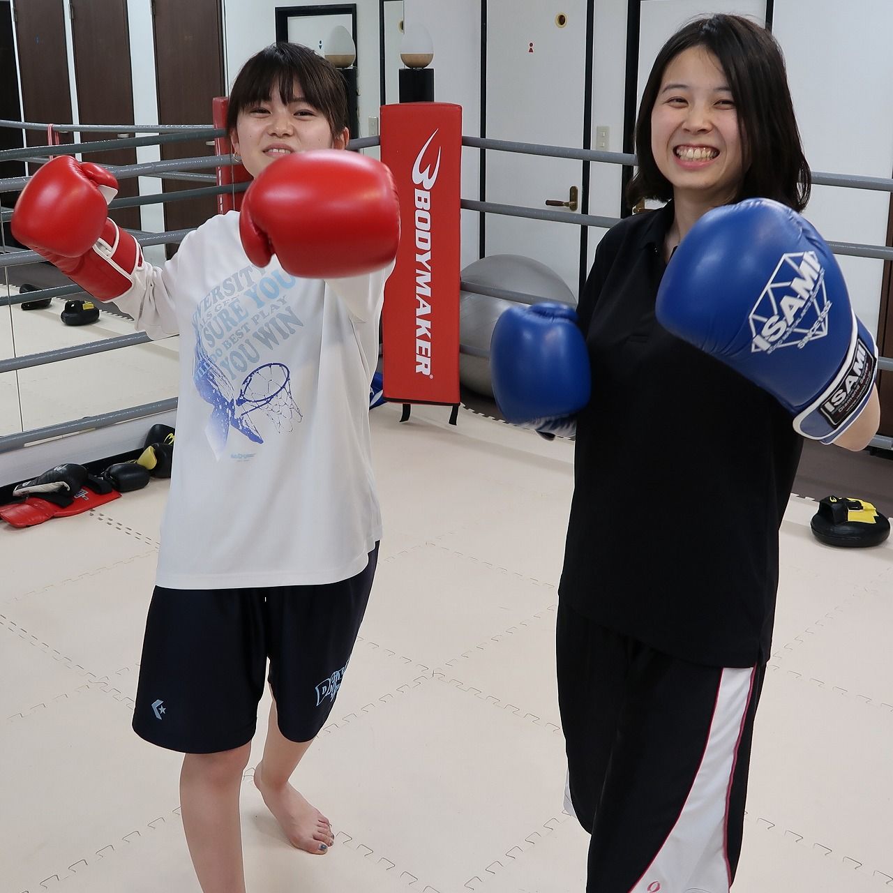 キックボクシング女子 今日も楽しんでます キックボクシング フィットネス 久喜 尚武会 Shobukai Gymのブログ 楽天ブログ