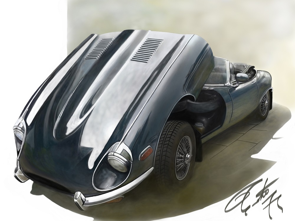 jaguar e type - コピー.JPG