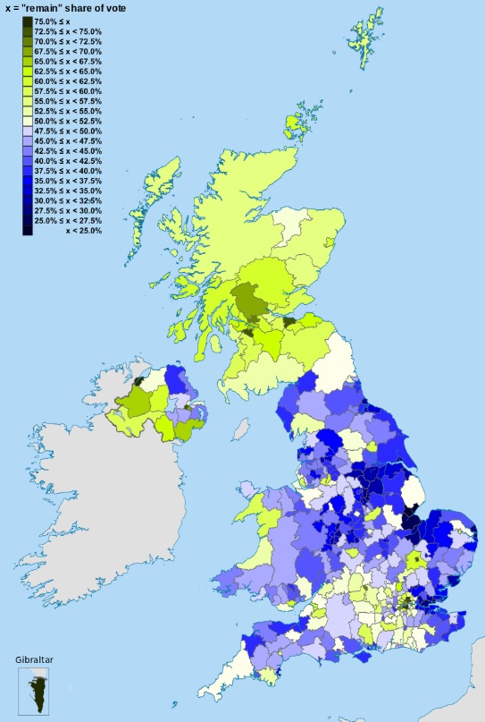 英国EU離脱投票