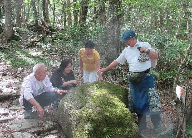 茶臼山のパワースポット「ビリビリ苔石」 | 自称「茶臼山の管理人エルくま」の「徒然雑記」 - 楽天ブログ