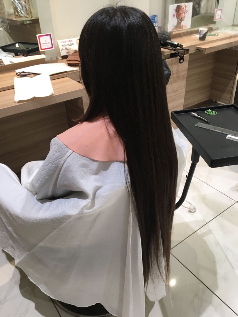 初めての後ろ髪カットとヘアードネーション 楽して賢く Cherryの子育て日記 楽天ブログ