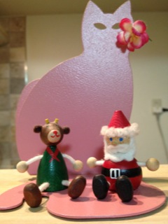 サンタとトナカイ