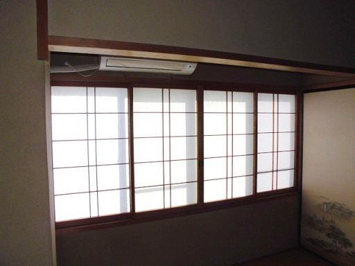 和室の窓にインプラス 2代目ガラス屋さん日記 有 岡本ガラス店 楽天ブログ