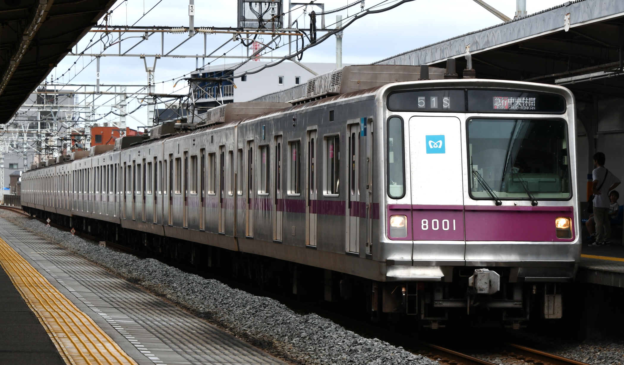 東武線内を走る、東京メトロ8000系 | おん鐵 - 楽天ブログ