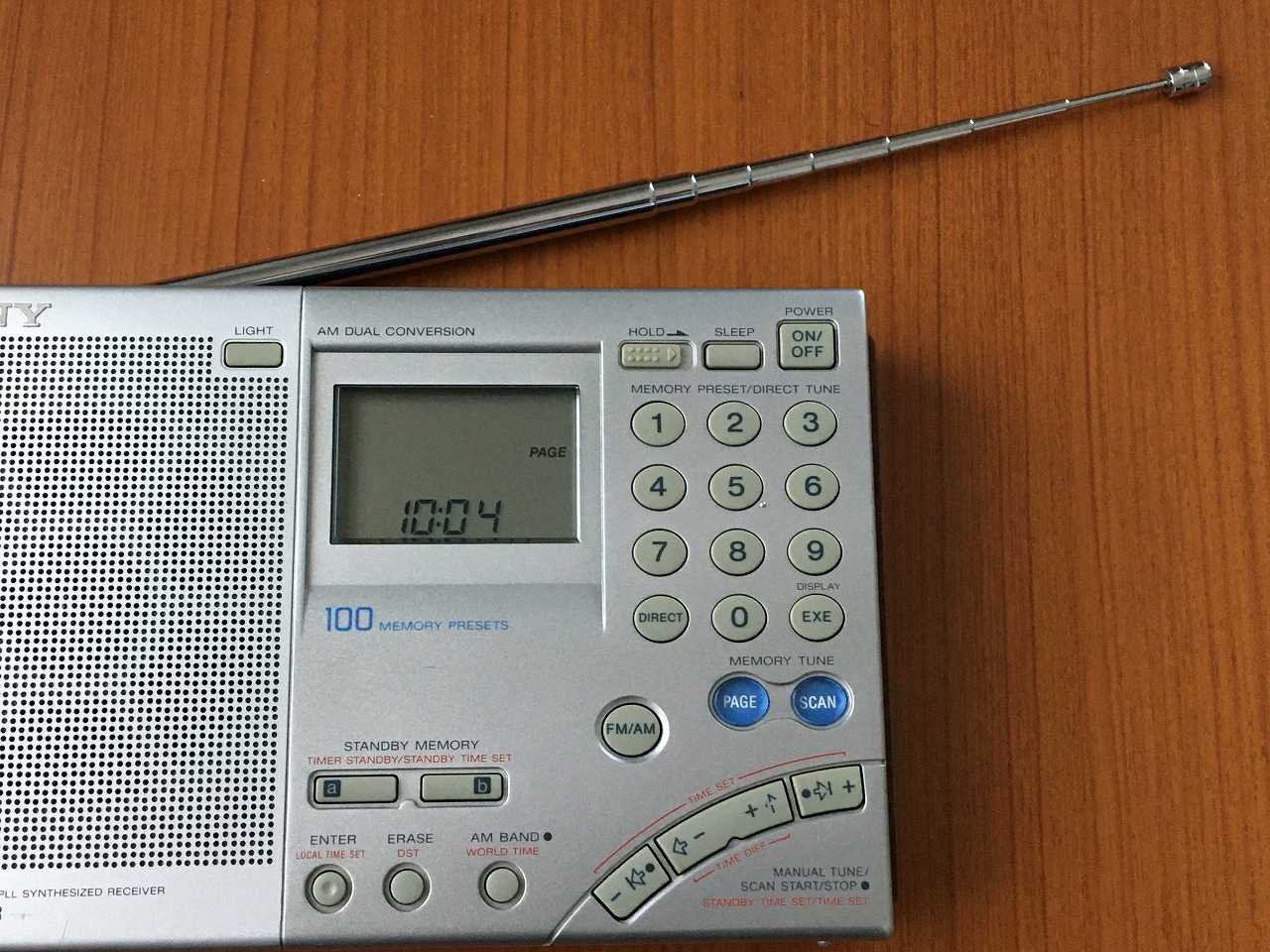 SONY ICF-SW7600GR（FMステレオ/LW/MW/SW PLLシンセサイザーレシーバー