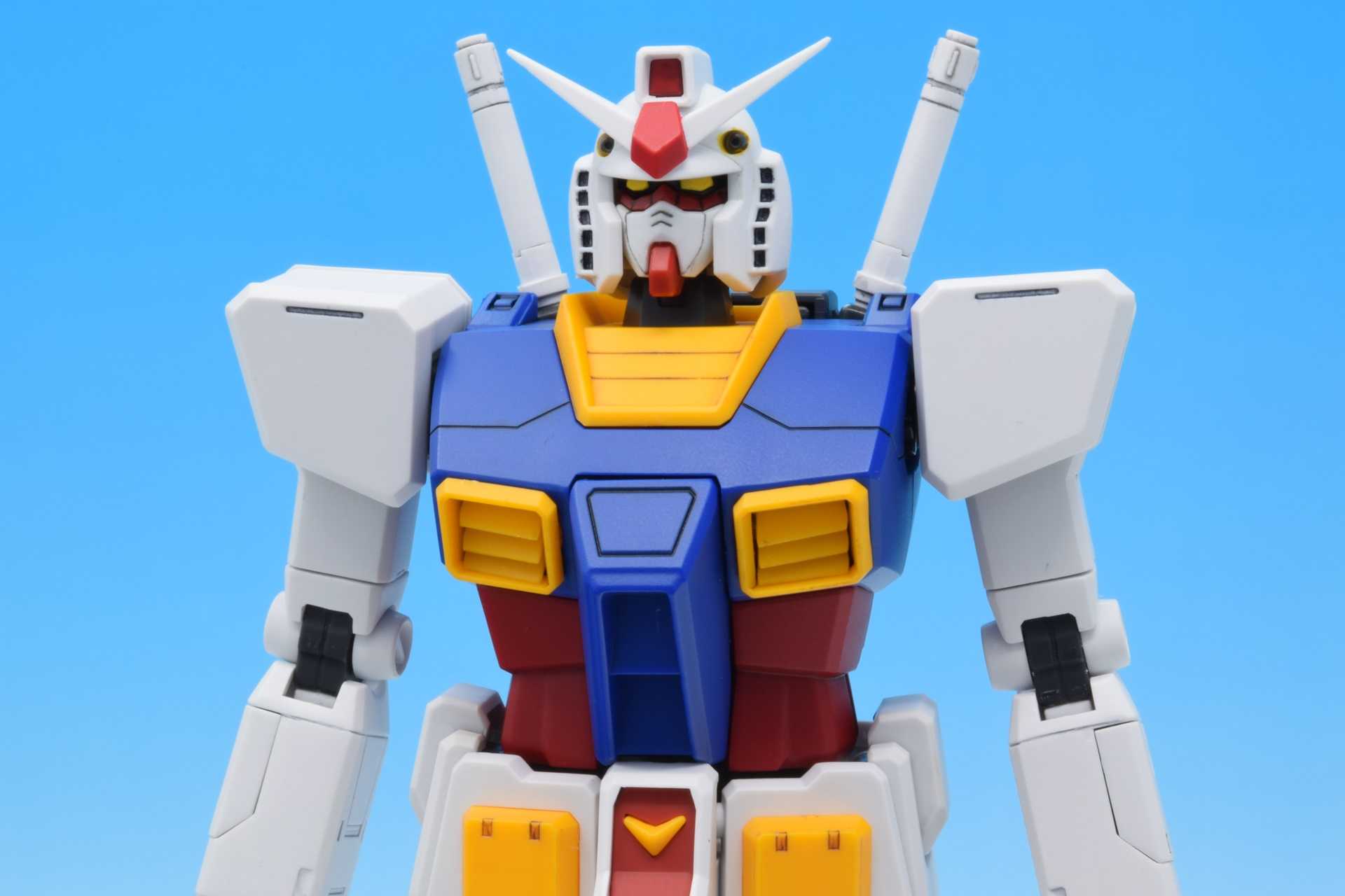 MG 1/100 RX-78-2 ガンダム Ver1.5＜2：MSの各部位／完成