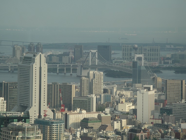 六本木ヒルズ展望台からの眺め