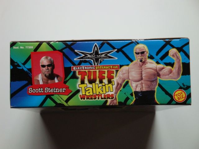 WCW TUFF Talkin` WRESTLERS ELECTRONIC INTERACTIVE SCOTT STEINER