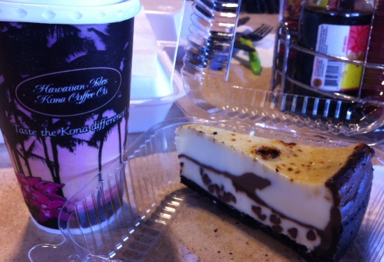 kona coffe and marble chocochip cheese cake.jpeg