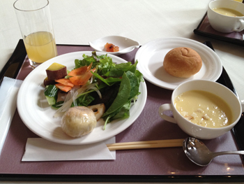 松本丸の内ホテル朝食