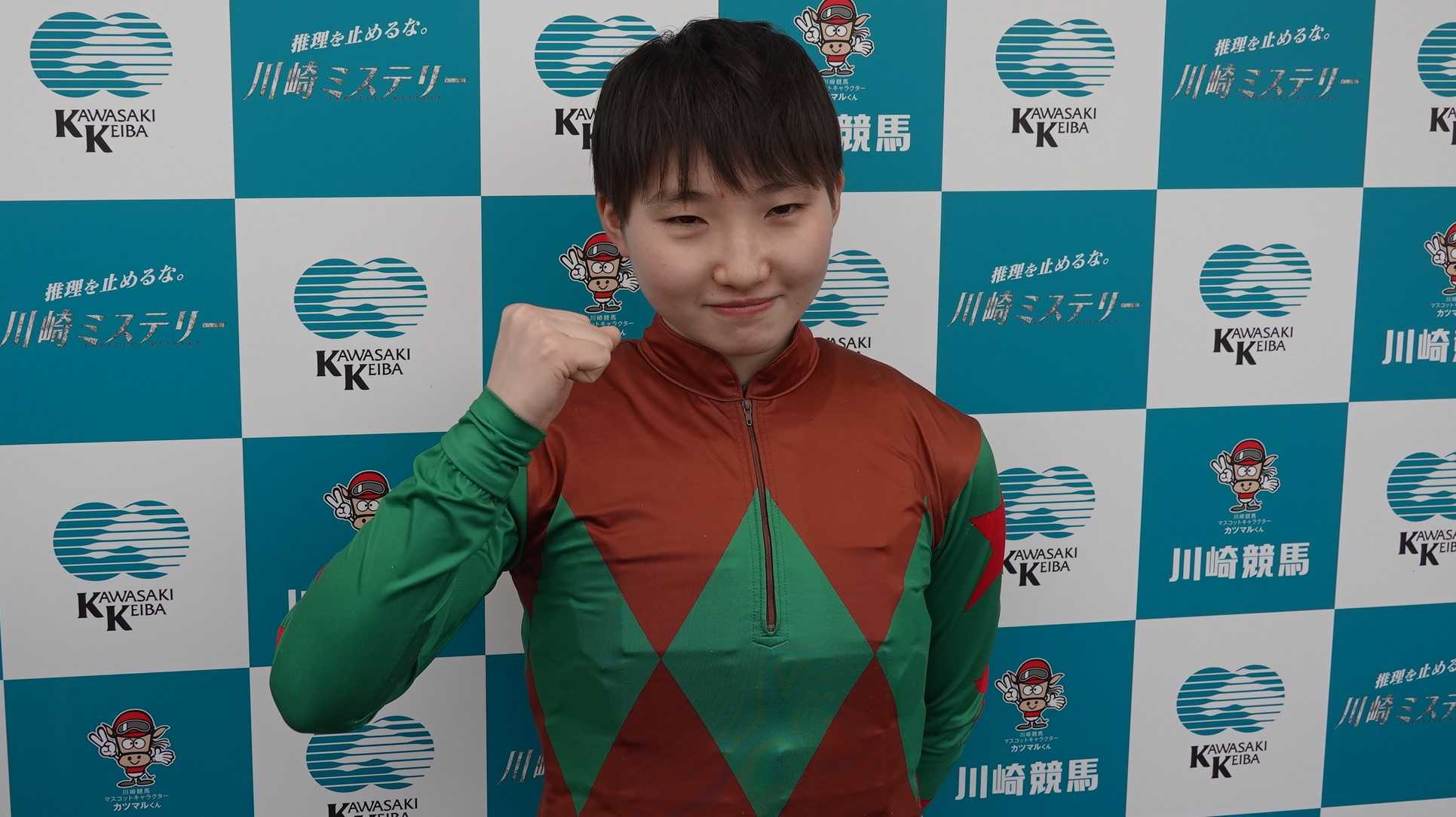 JRA吊し広告 小林薫画伯作 3回ワールドスーパージョッキーズ