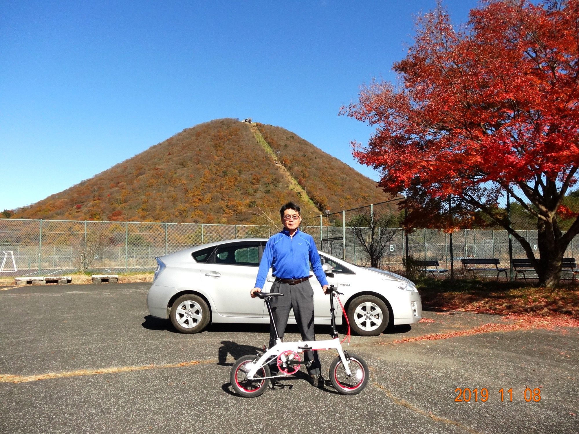 絶景の榛名湖で 紅葉サイクリング ２０１９年１１月８日 山と空が友だち ドローン空撮サイクリング 楽天ブログ