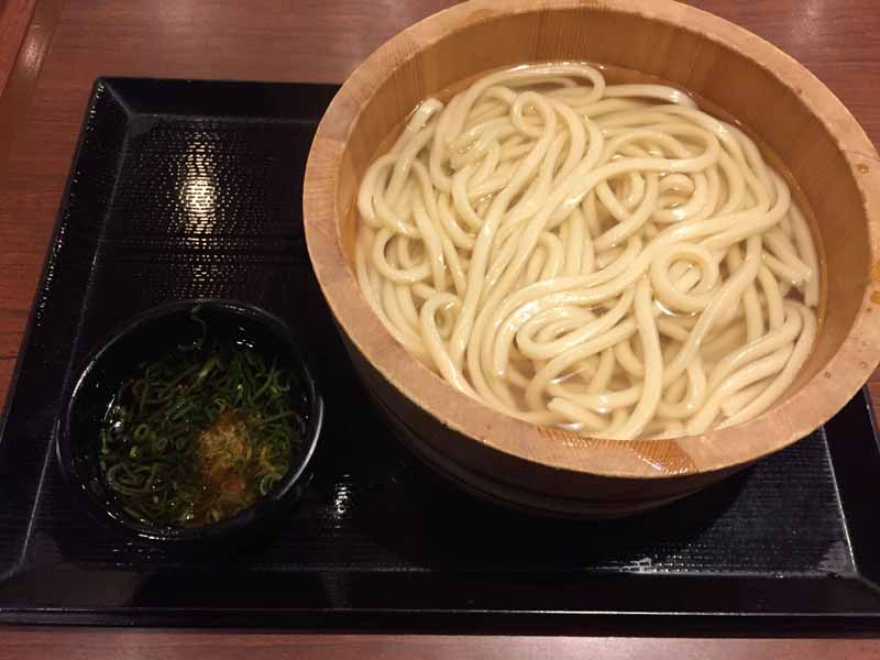 丸亀製麺・釜揚げ（大）