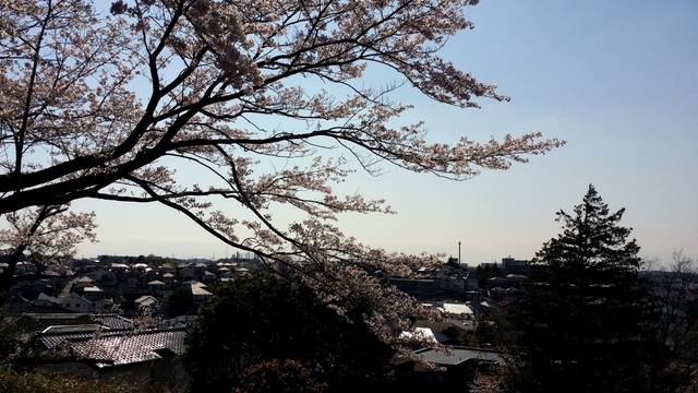 Ａ公園から臨む西側風景