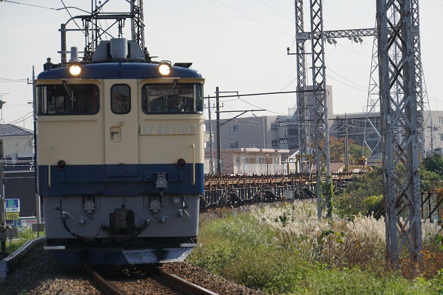 DE10 1571牽引 日鐵チキ工臨 & DE10 1571～EF65 1105牽引 品川チキ工臨3