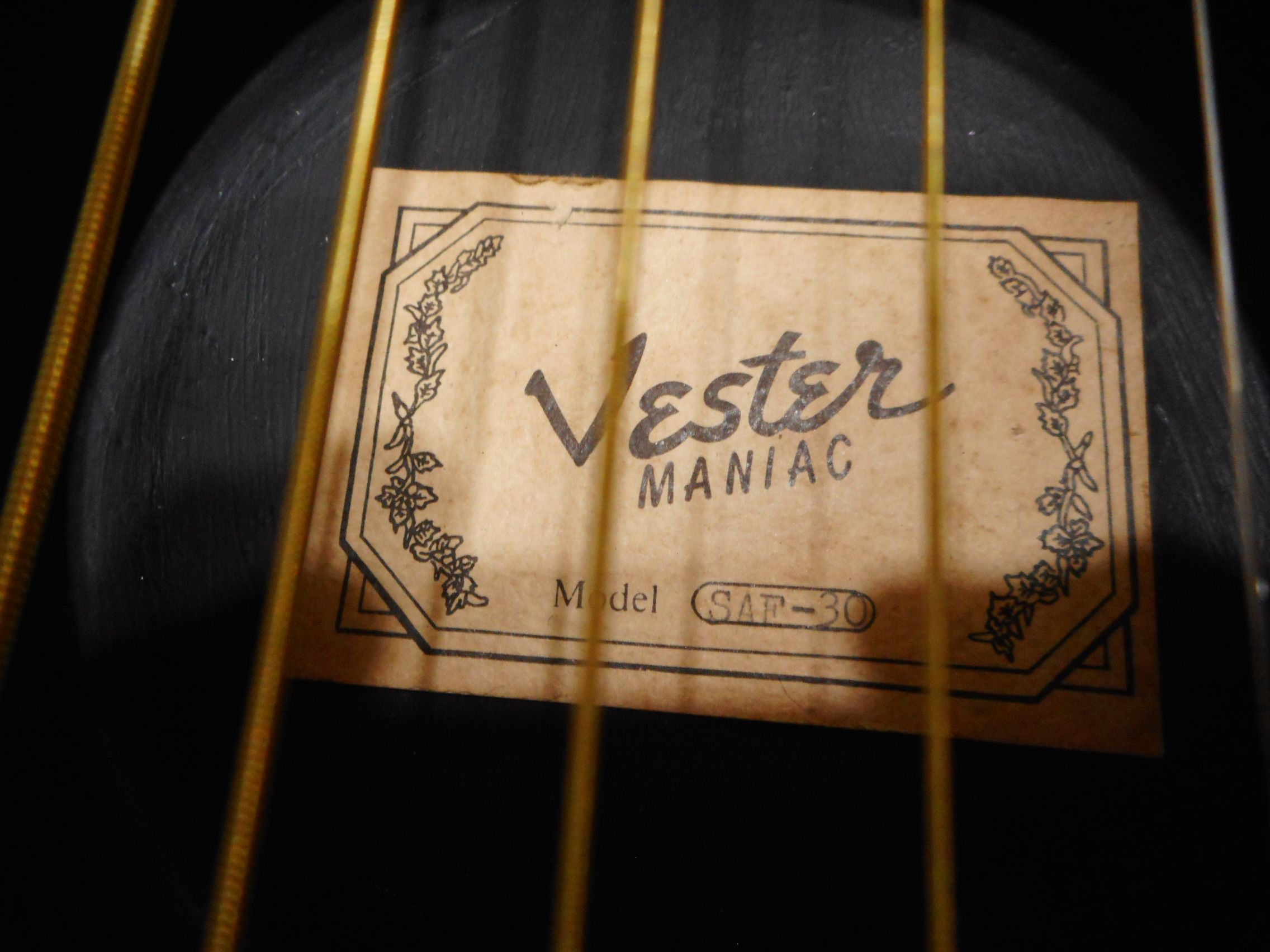 🌸Vester MANIAC セッテイング | 青春のギターリペア Ｋ２ギター