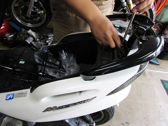 マジェスティ125-09♪