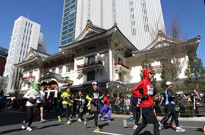 東京マラソン　歌舞伎座.JPG