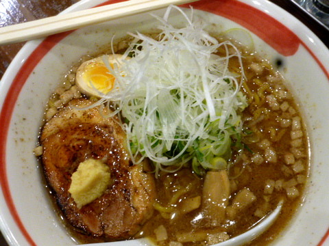 味噌ラーメンアップ画像