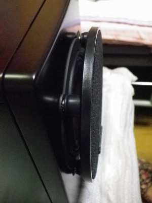 Victor SX-WD30 サランネット取付け状態