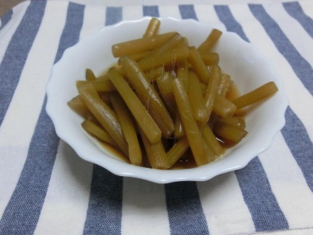 蕗の煮もの