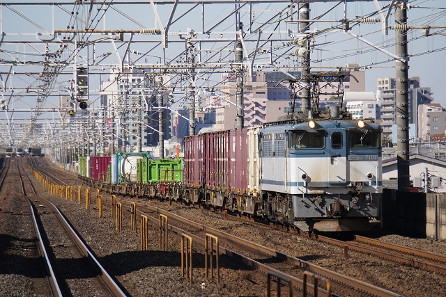 EF65 2065国鉄色 牽引 鹿島貨物3