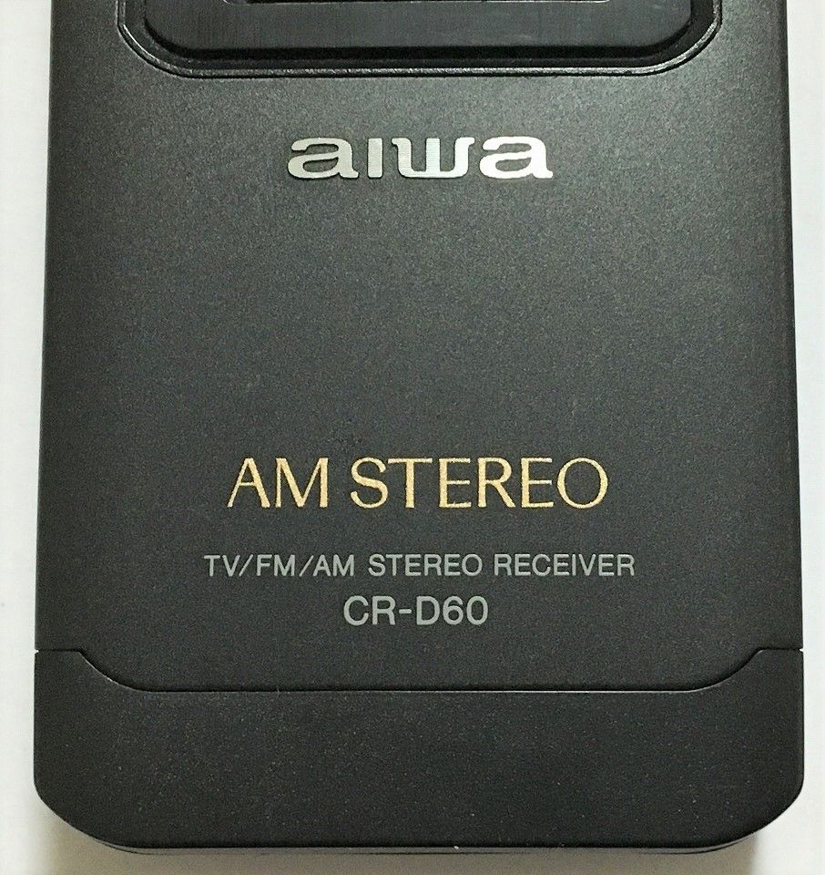 aiwa CR-D60（TV/FMステレオ/AMステレオポケッタブルラジオ