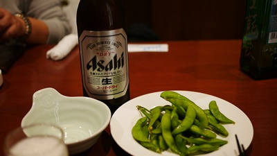 ビールと枝豆.JPG