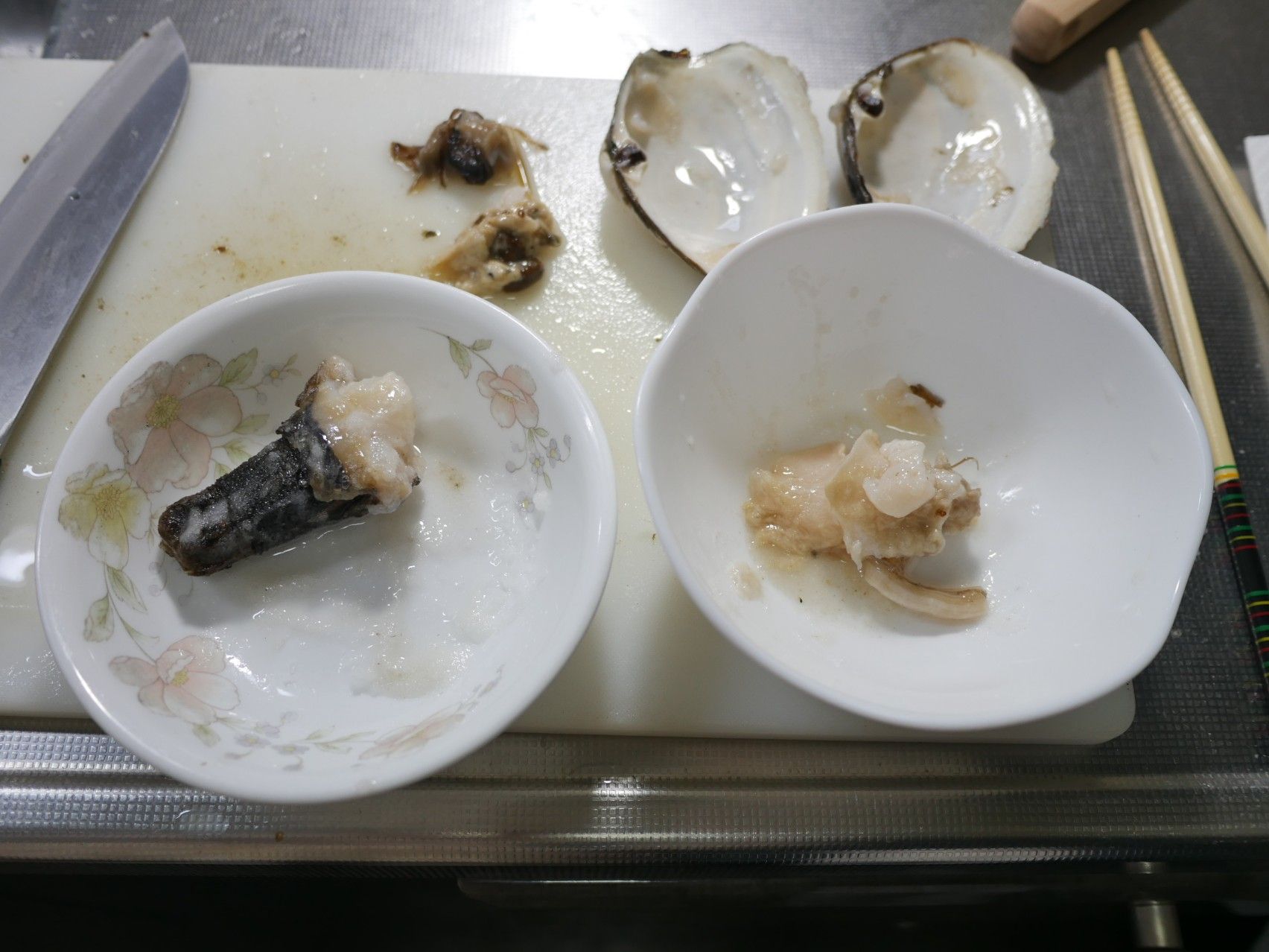 白との違いは 黒ミル貝のお造り 若葉マークのお魚クック 楽天ブログ