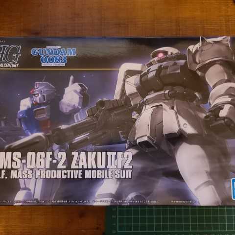 1円～ HGUC 1/144 ザクII F2型 ジオン軍仕様、量産型ゲルググ