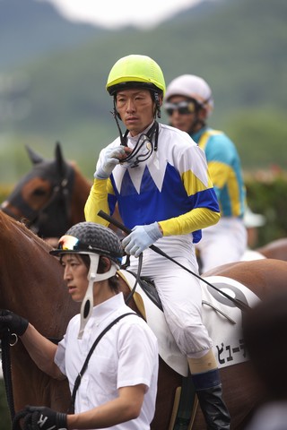 レース後
