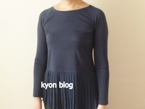 sweet sheep レイヤードトップス