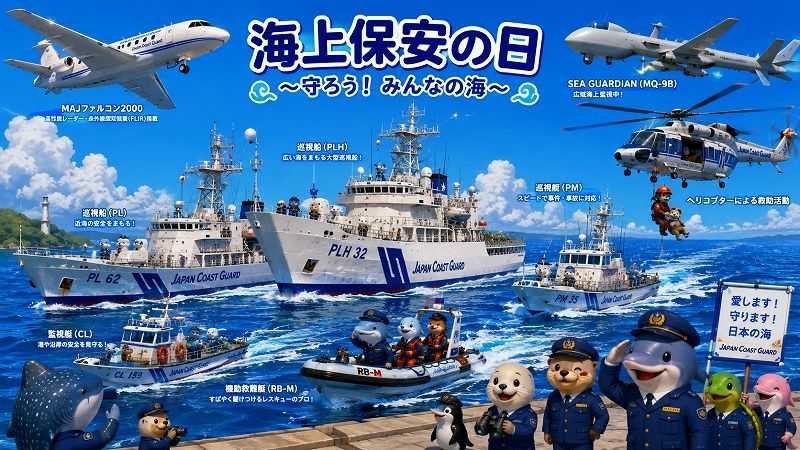 5月12日は「海上保安の日」