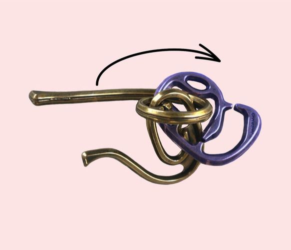 知恵の輪 09 キャスト エニグマ６ Araさんのブログ 楽天ブログ