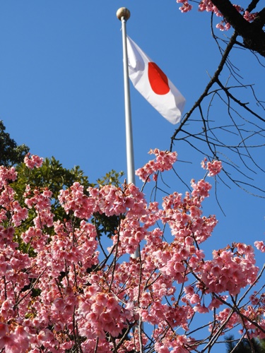 荏原神社にて