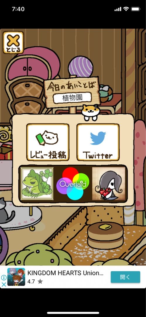 ねこあつめ 今日のあいことば 猫のみーとぐーのお家 楽天ブログ