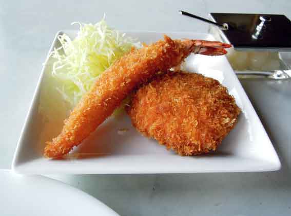 インドラの「エビとつくねのカツ」♪