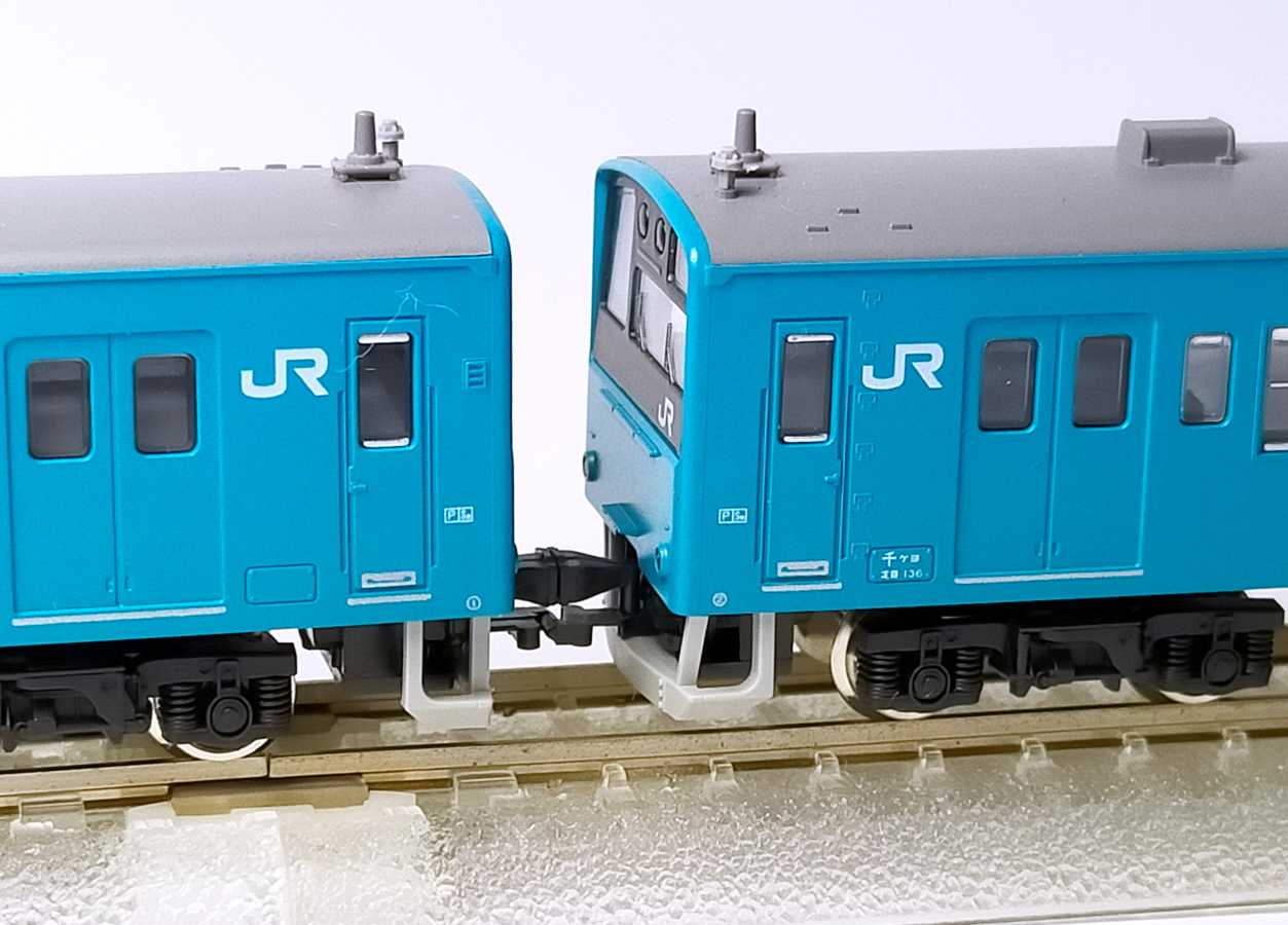 KATO JR 201系 スカイブルー 8両(M1両) 形 京阪神 緩行 京葉 線
