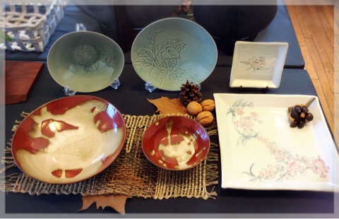 陶芸月曜会作品展・Tさんの作品