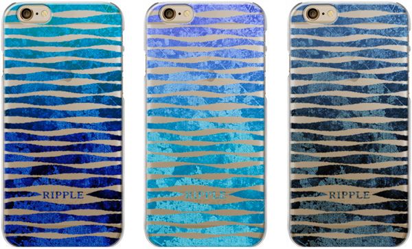 さざ波模様のRIPPLE iPhone case