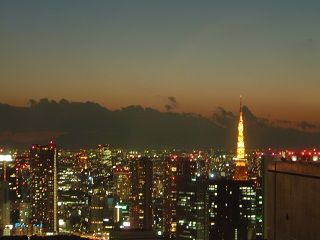 夜景がキレイな東京 聖路加タワー展望台より 鉄道 自動車の模型 おもちゃのブログ 楽天ブログ