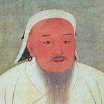成吉思汗（Genghis Khan　1162-1227）。