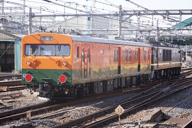 EF64 1001牽引 クモヤ143-51 大宮セ 出場！配給6
