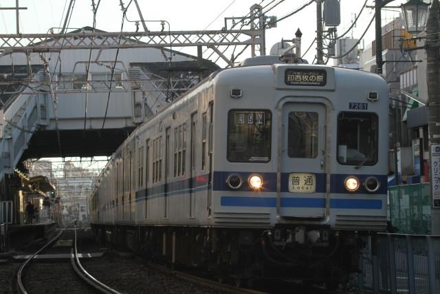 京成立石. 北総.千葉ニュータウン 最古参車両3