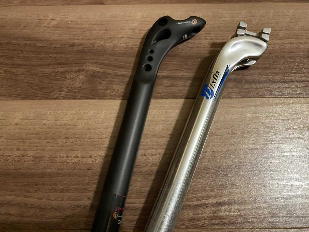 ワンバイエス　シートポスト　マガタマ OnebyESU(ワンバイエス) カーボンマガタマシートポスト 27.2mm