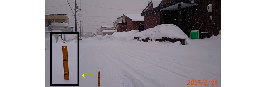 ２／２４朝の道路.jpg