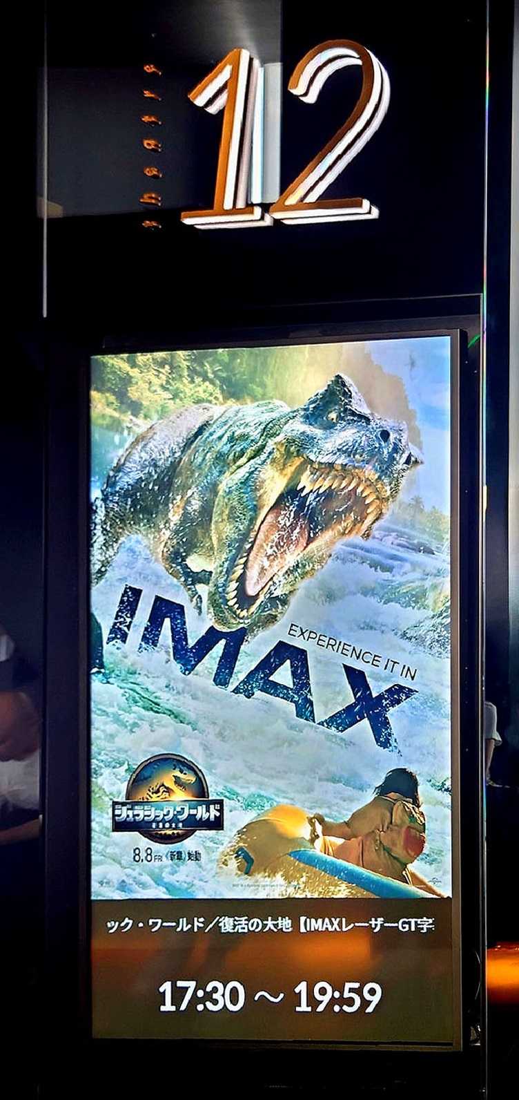 非売品 ジュラシックワールド IMAX 映画館用 ポスター B1 洋画 映画 非売品 ジュラシックワールド IMAX 映画館用 ポスター B1 洋画 映画